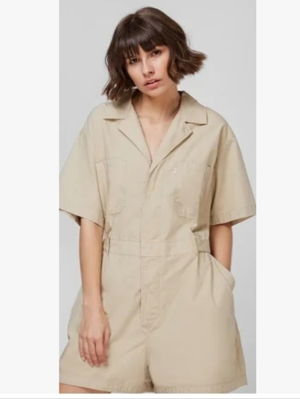 Levi's Alva Cinch-Waist Romper size M